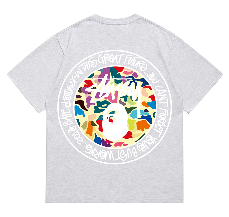 BAPE Ape Head Short Sleeve T-Shirt Style 217