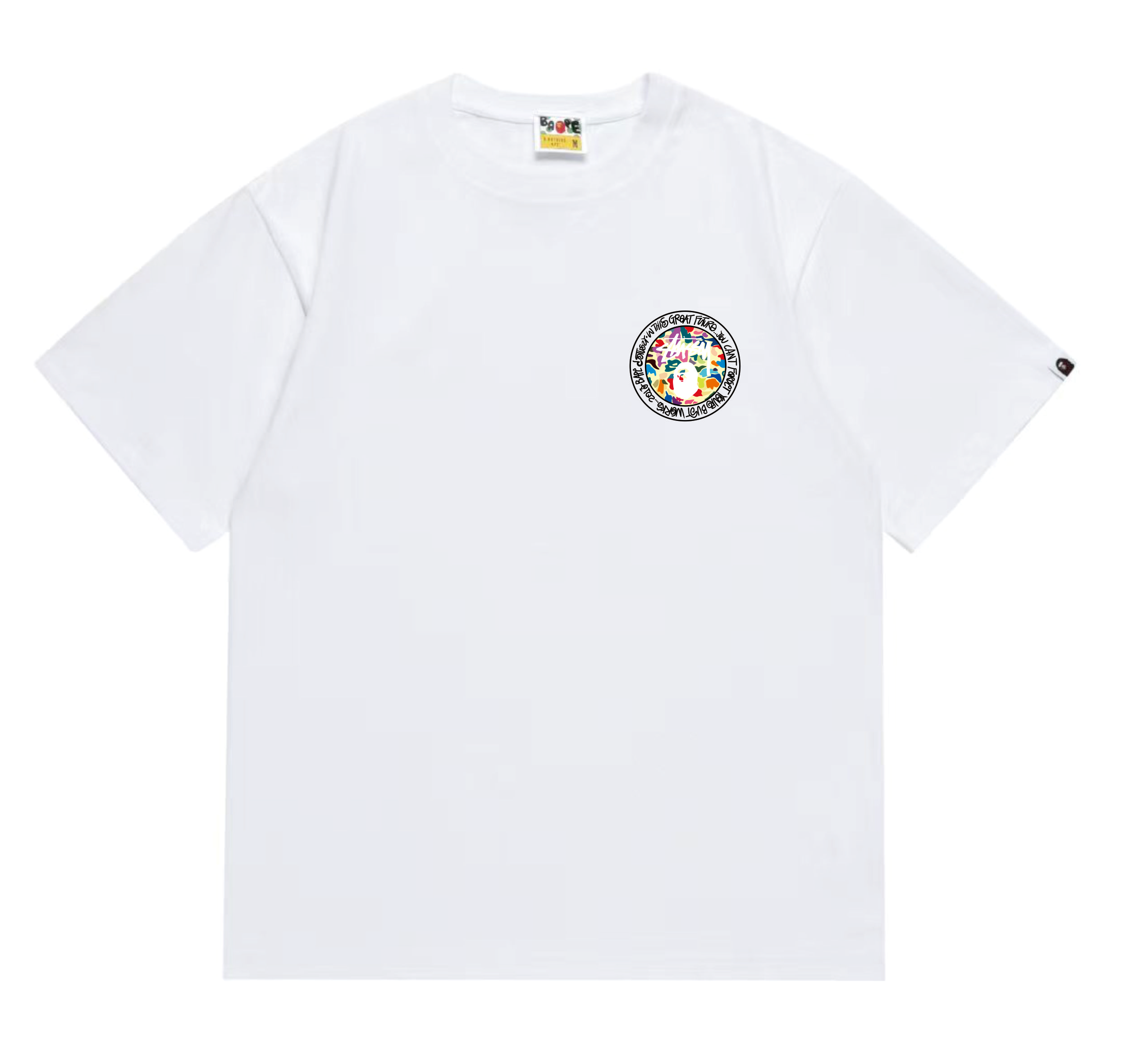 BAPE Ape Head Short Sleeve T-Shirt Style 217