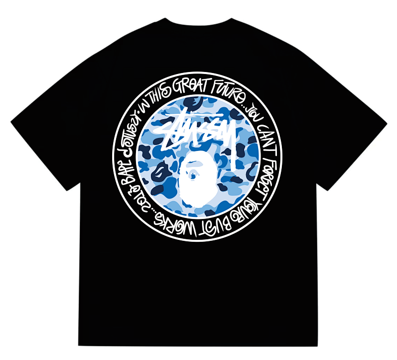 BAPE Ape Head Short Sleeve T-Shirt Style 218
