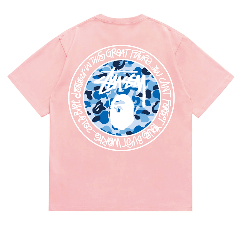 BAPE Ape Head Short Sleeve T-Shirt Style 218