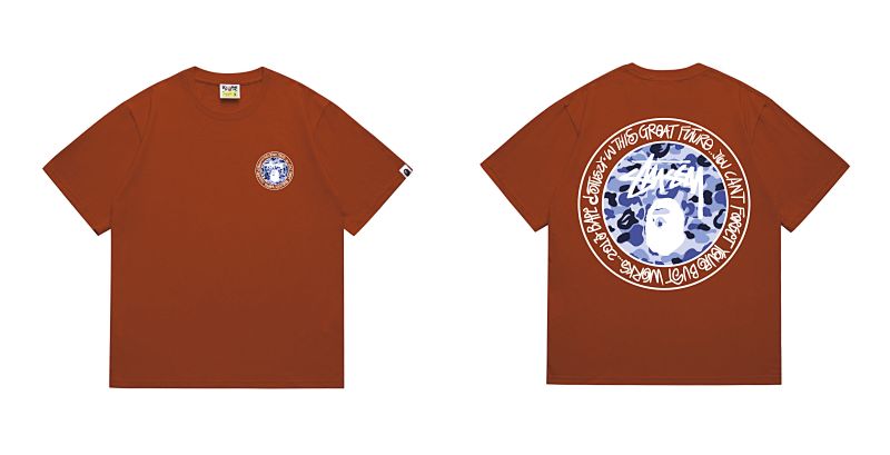 BAPE Ape Head Short Sleeve T-Shirt Style 218