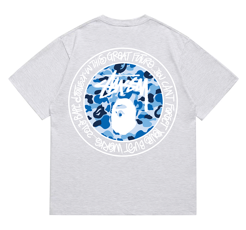 BAPE Ape Head Short Sleeve T-Shirt Style 218