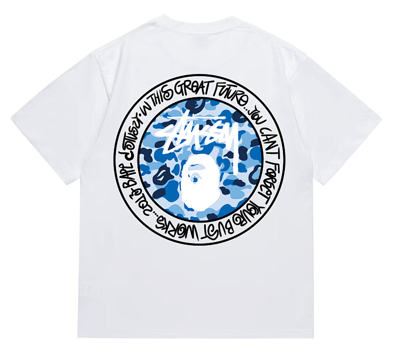 BAPE Ape Head Short Sleeve T-Shirt Style 218
