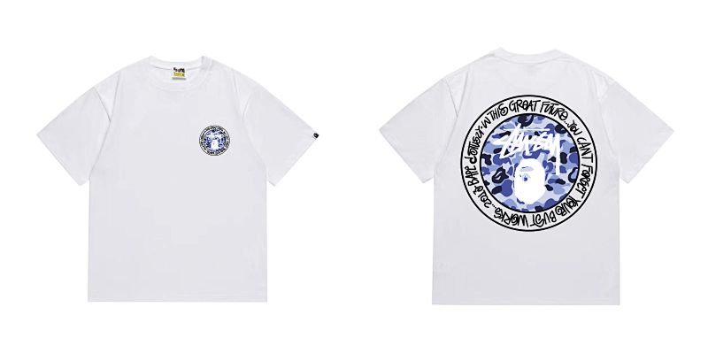 BAPE Ape Head Short Sleeve T-Shirt Style 218