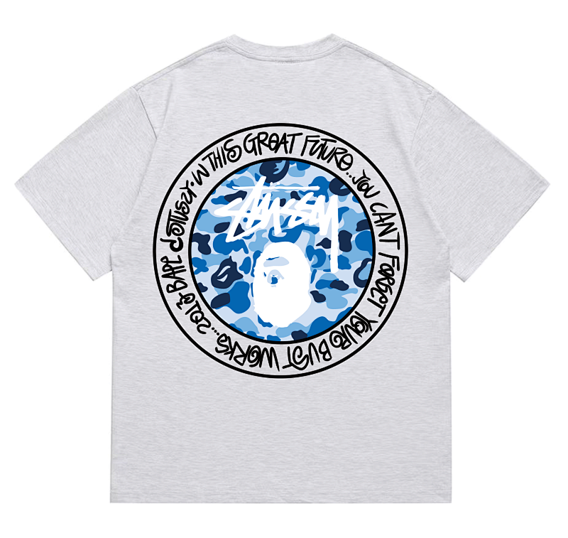 BAPE Ape Head Short Sleeve T-Shirt Style 218