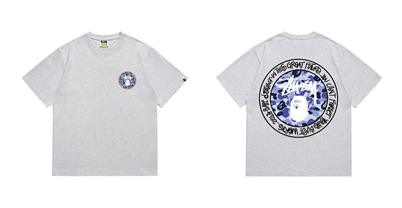 BAPE Ape Head Short Sleeve T-Shirt Style 218