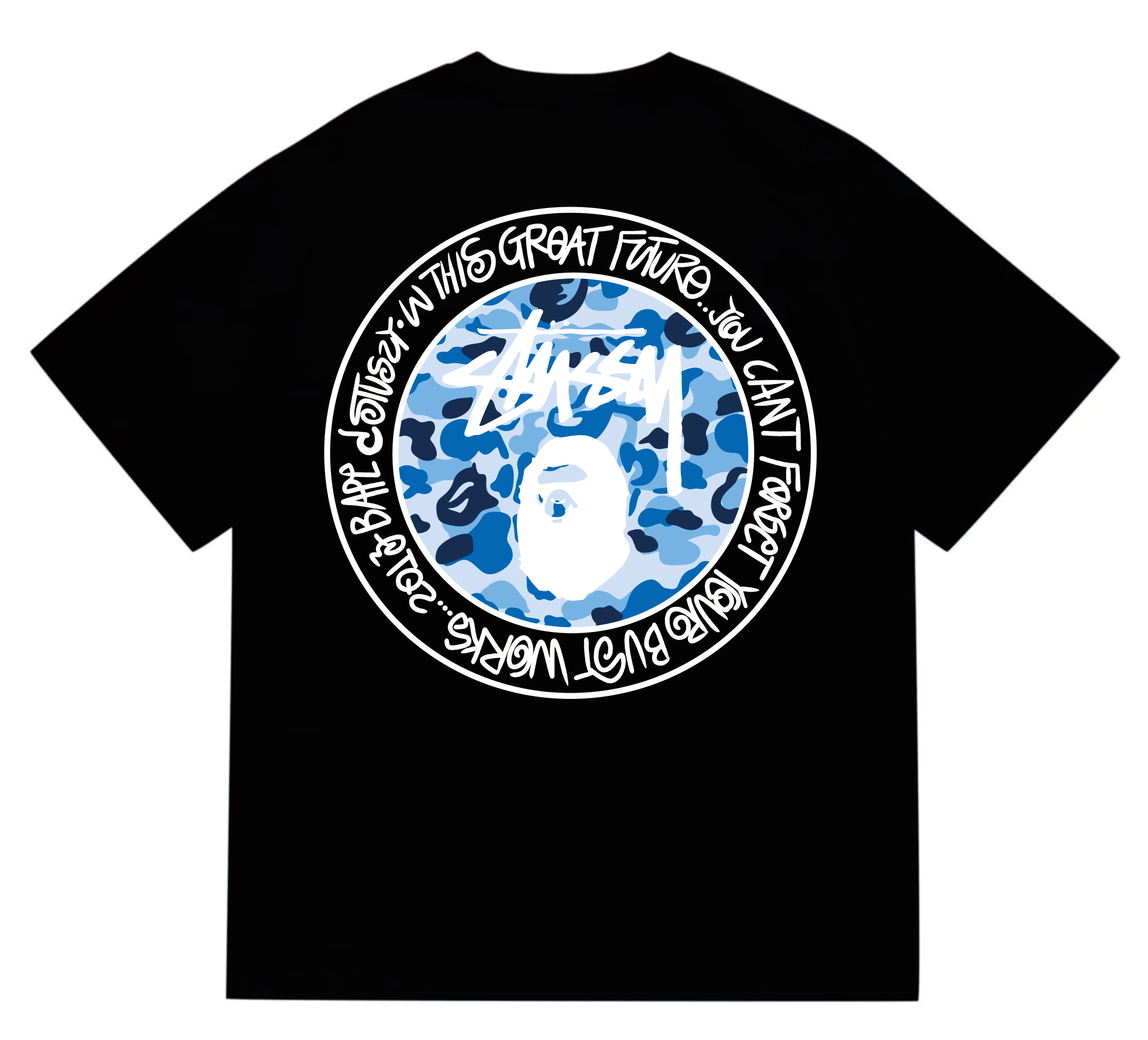 BAPE Ape Head Short Sleeve T-Shirt Style 218