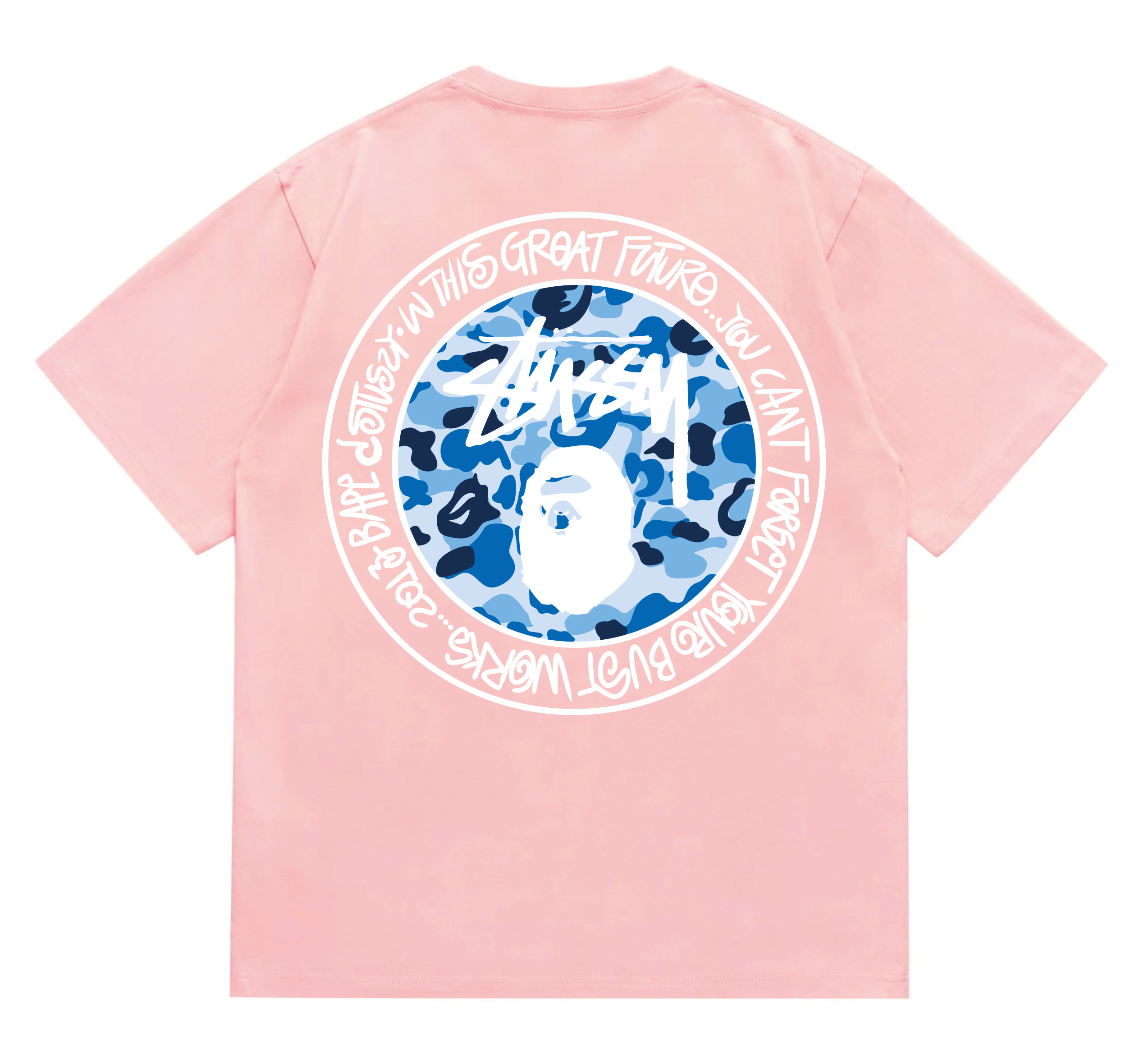 BAPE Ape Head Short Sleeve T-Shirt Style 218