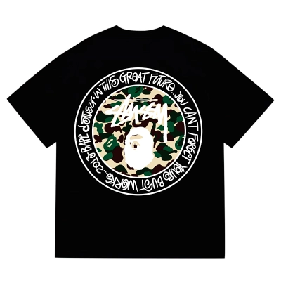BAPE Ape Head Short Sleeve T-Shirt Style 219 02
