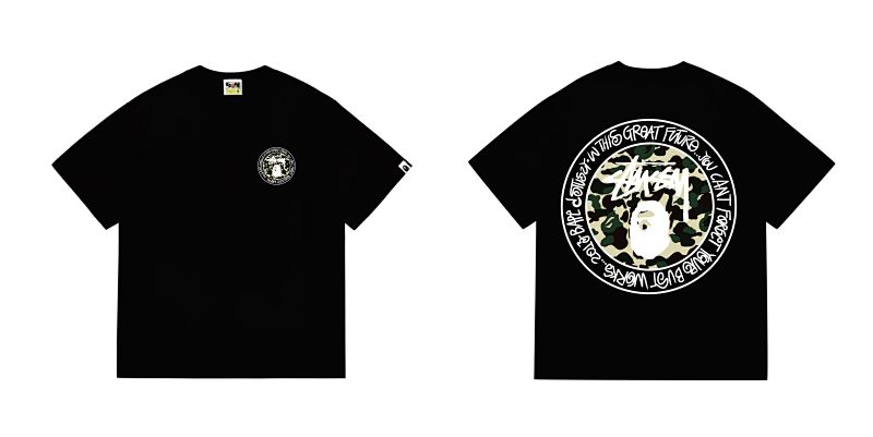 BAPE Ape Head Short Sleeve T-Shirt Style 219