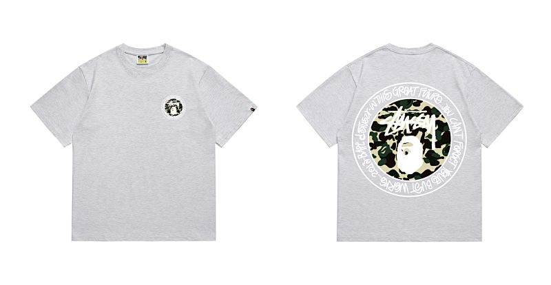 BAPE Ape Head Short Sleeve T-Shirt Style 219