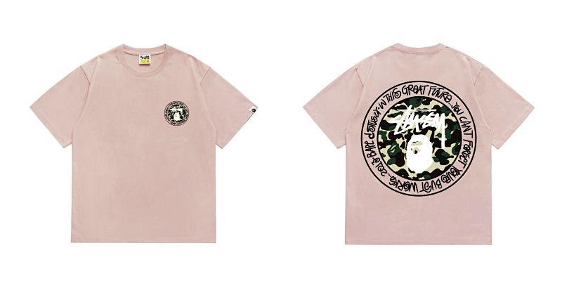 BAPE Ape Head Short Sleeve T-Shirt Style 219