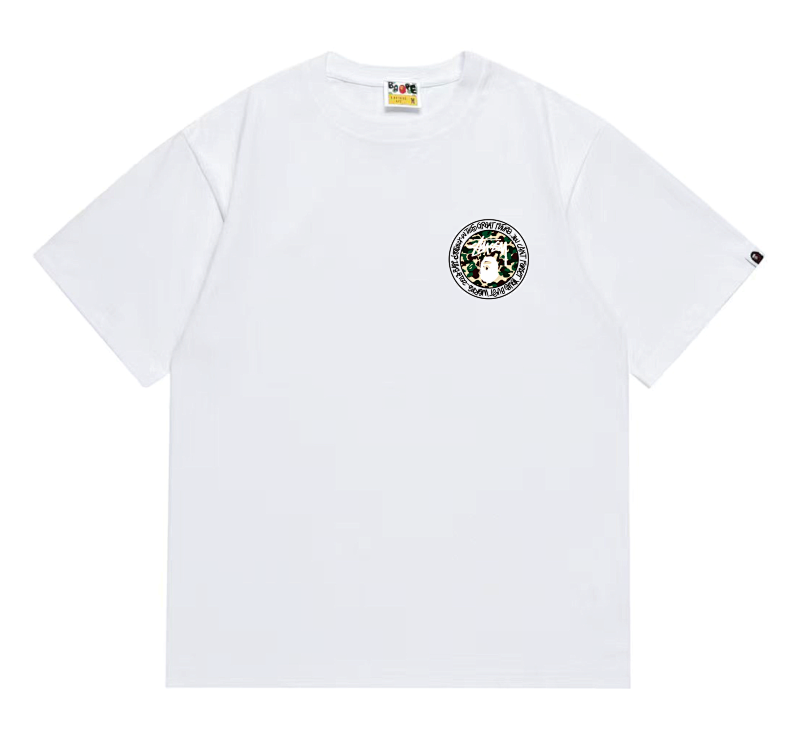 BAPE Ape Head Short Sleeve T-Shirt Style 219