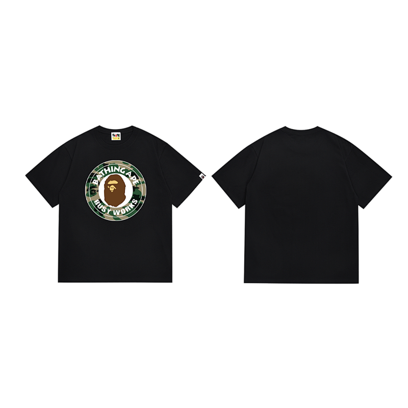 BAPE Ape Head Short Sleeve T-Shirt Style 221