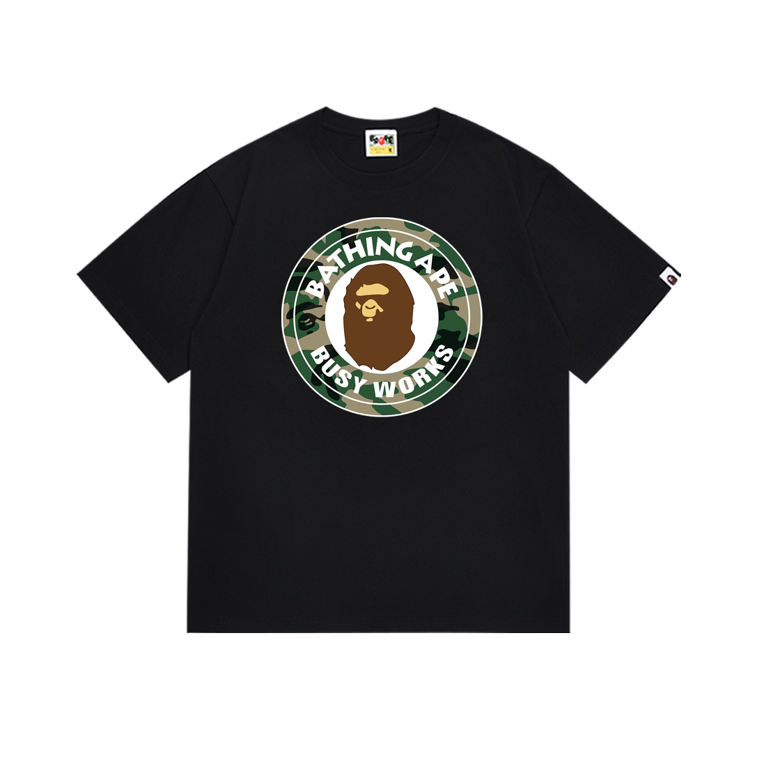 BAPE Ape Head Short Sleeve T-Shirt Style 221