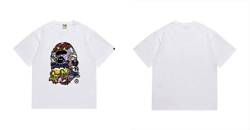 BAPE Ape Head Short Sleeve T-Shirt Style 232
