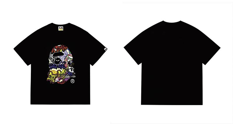 BAPE Ape Head Short Sleeve T-Shirt Style 232