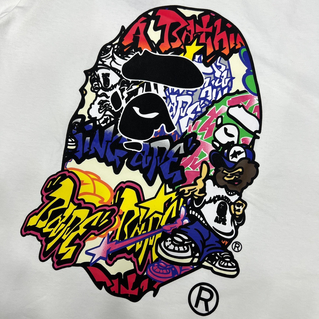 BAPE Ape Head Short Sleeve T-Shirt Style 232