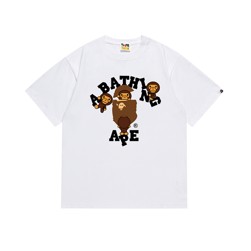 BAPE Ape Head Short Sleeve T-Shirt Style 239