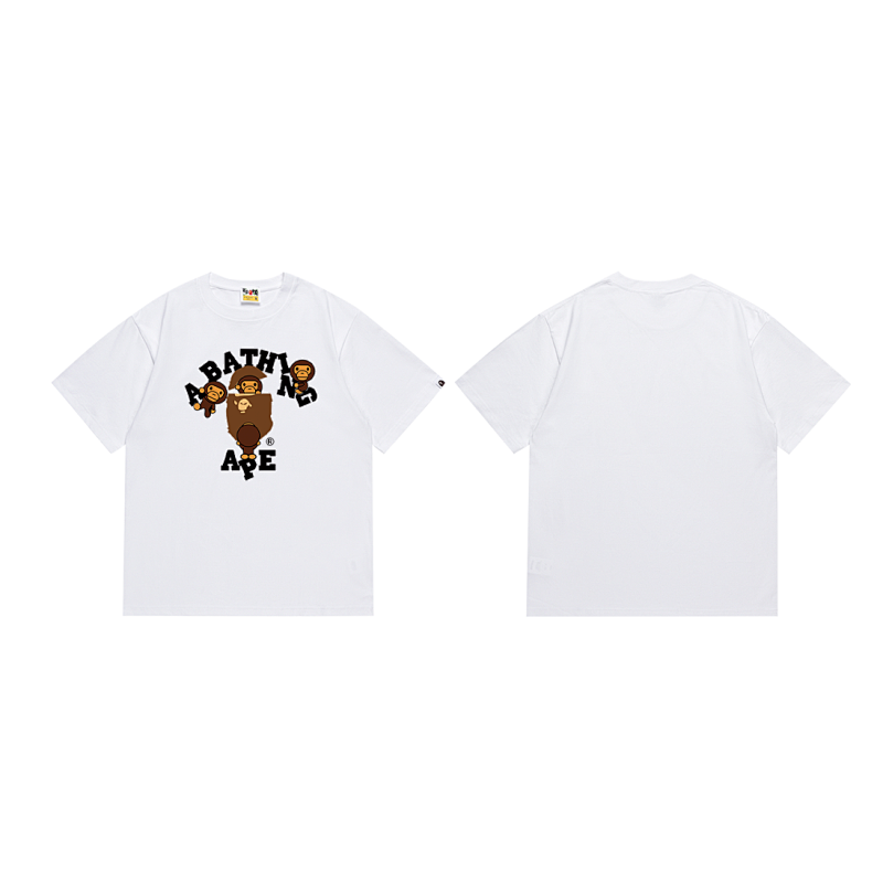 BAPE Ape Head Short Sleeve T-Shirt Style 239