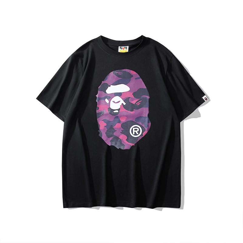 BAPE Ape Head Short Sleeve T-Shirt Style 2403