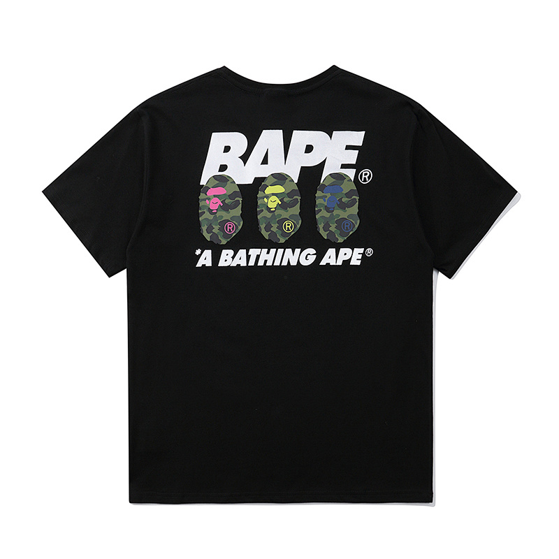 BAPE Ape Head Short Sleeve T-Shirt Style 2410