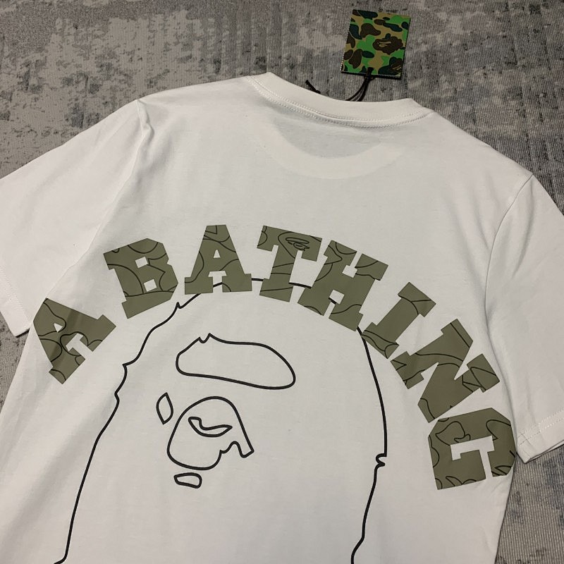 BAPE Ape Head Short Sleeve T-Shirt Style 2411