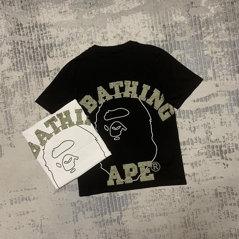BAPE Ape Head Short Sleeve T-Shirt Style 2411