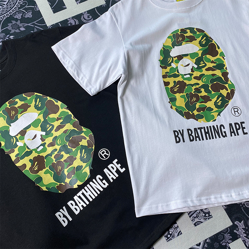 BAPE Ape Head Short Sleeve T-Shirt Style 2412