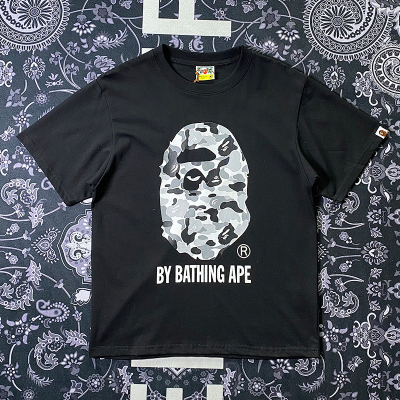 BAPE Ape Head Short Sleeve T-Shirt Style 2412