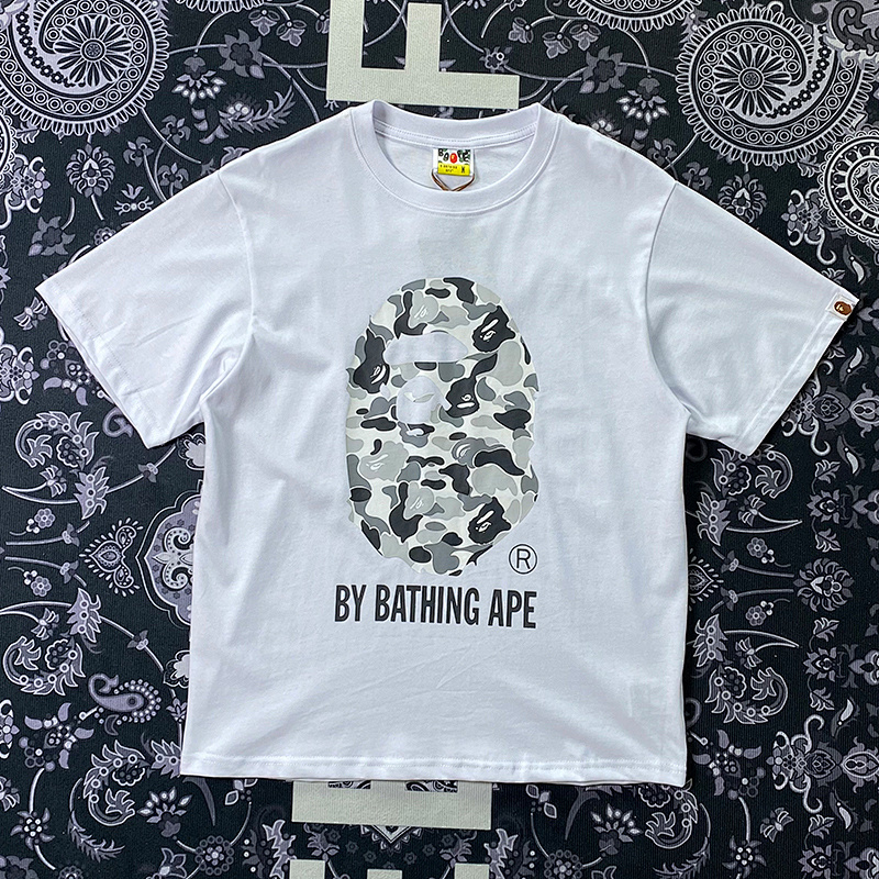 BAPE Ape Head Short Sleeve T-Shirt Style 2412