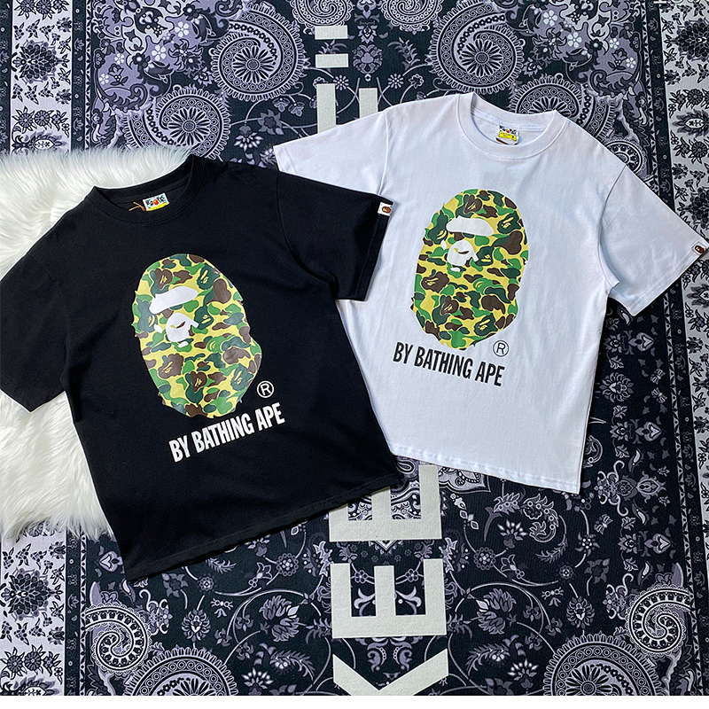 BAPE Ape Head Short Sleeve T-Shirt Style 2412