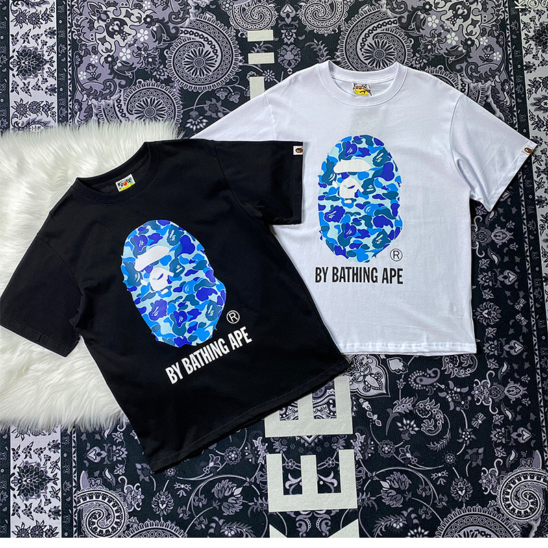 BAPE Ape Head Short Sleeve T-Shirt Style 2412