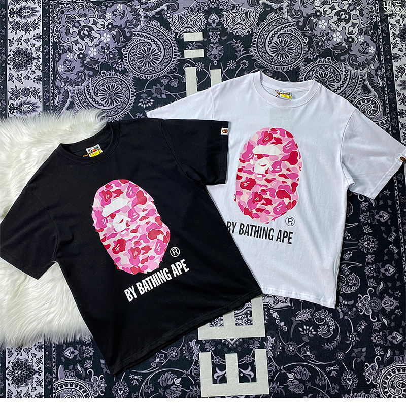 BAPE Ape Head Short Sleeve T-Shirt Style 2412