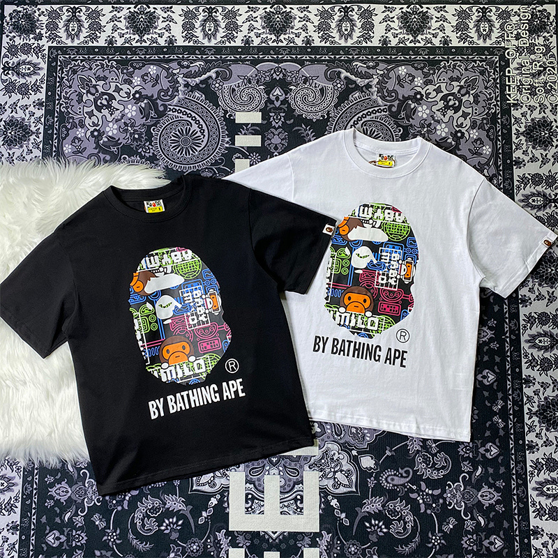 BAPE Ape Head Short Sleeve T-Shirt Style 2413