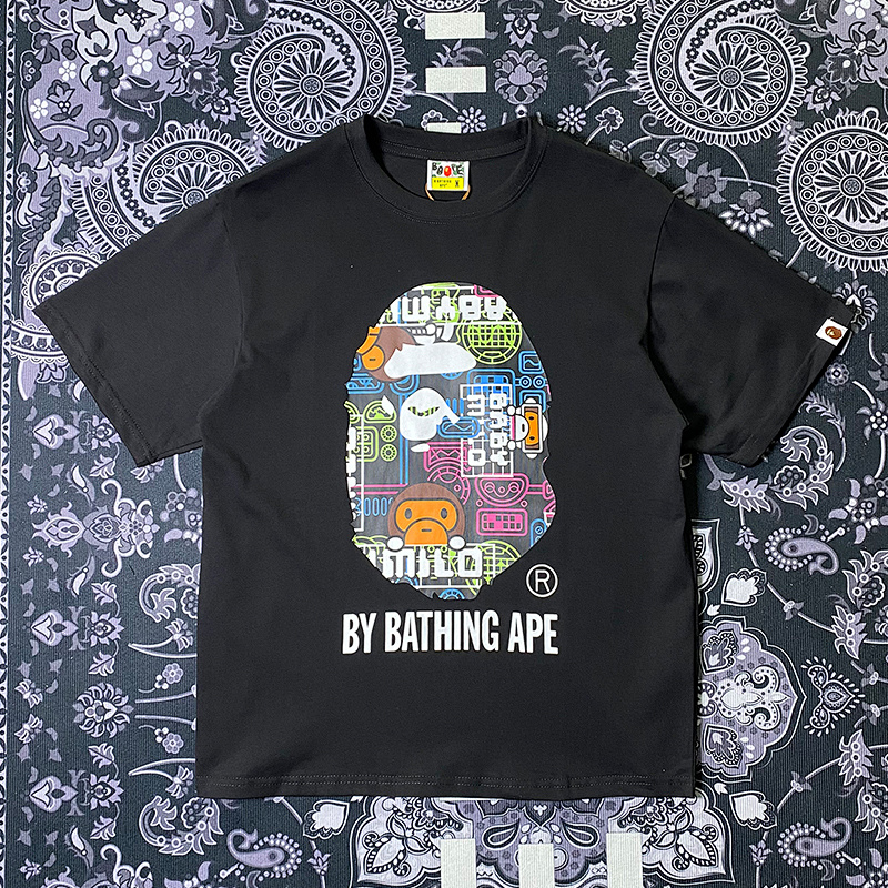 BAPE Ape Head Short Sleeve T-Shirt Style 2413