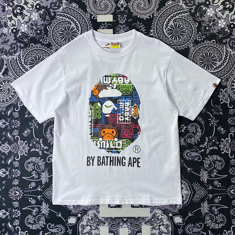 BAPE Ape Head Short Sleeve T-Shirt Style 2413