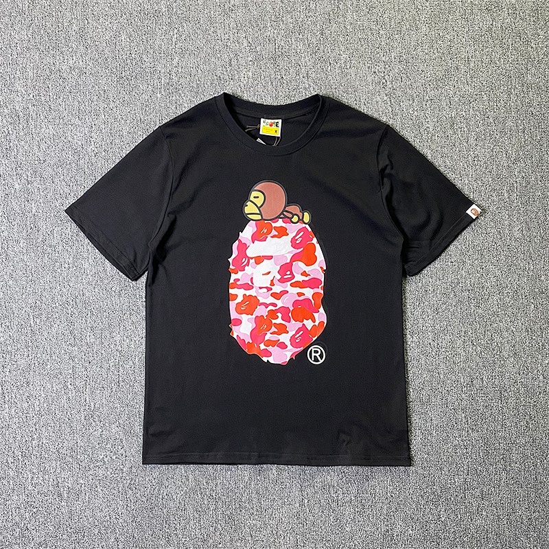 BAPE Ape Head Short Sleeve T-Shirt Style 2418