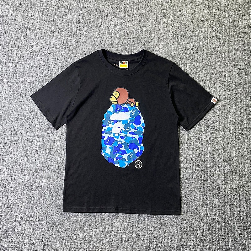 BAPE Ape Head Short Sleeve T-Shirt Style 2418