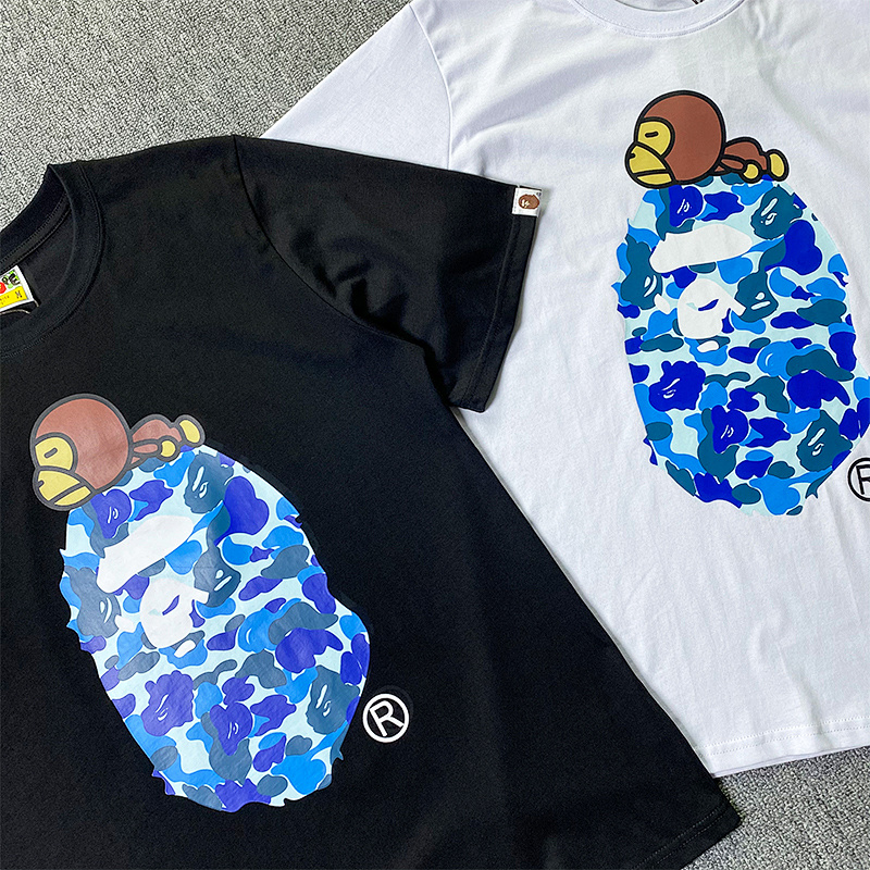 BAPE Ape Head Short Sleeve T-Shirt Style 2418