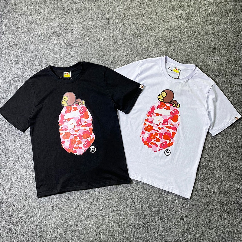 BAPE Ape Head Short Sleeve T-Shirt Style 2418