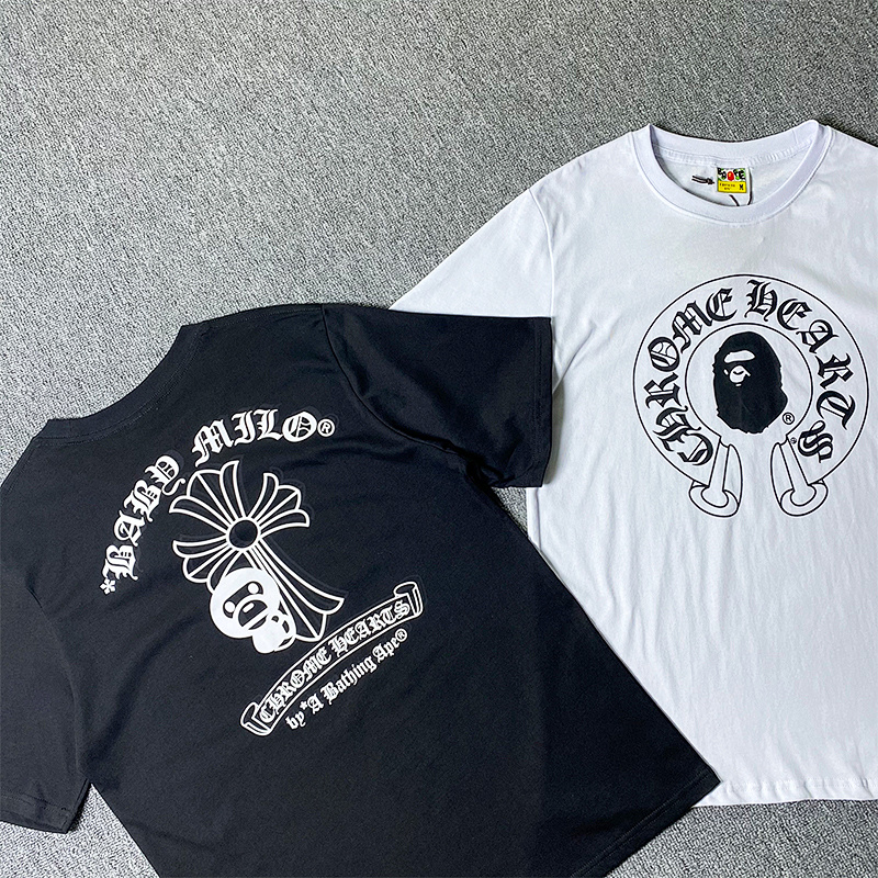 BAPE Ape Head Short Sleeve T-Shirt Style 2419