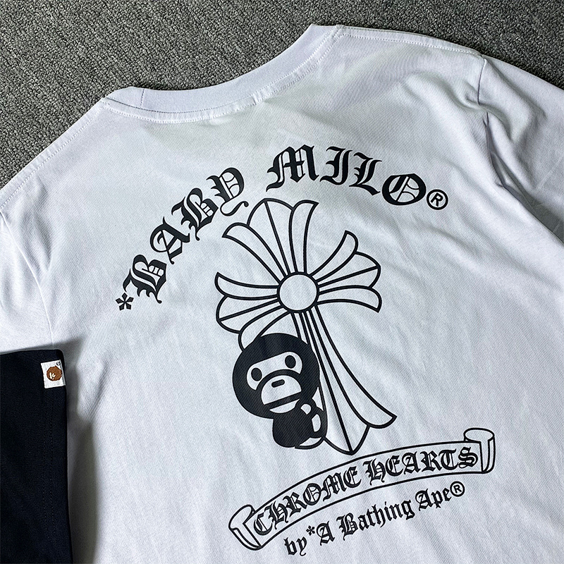 BAPE Ape Head Short Sleeve T-Shirt Style 2419