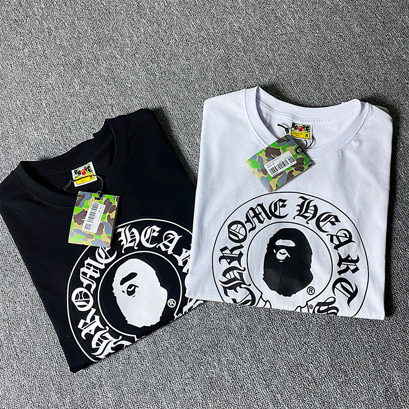 BAPE Ape Head Short Sleeve T-Shirt Style 2419