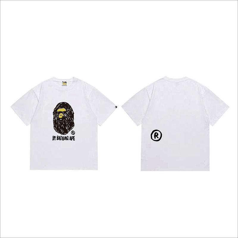 BAPE Ape Head Short Sleeve T-Shirt Style 241