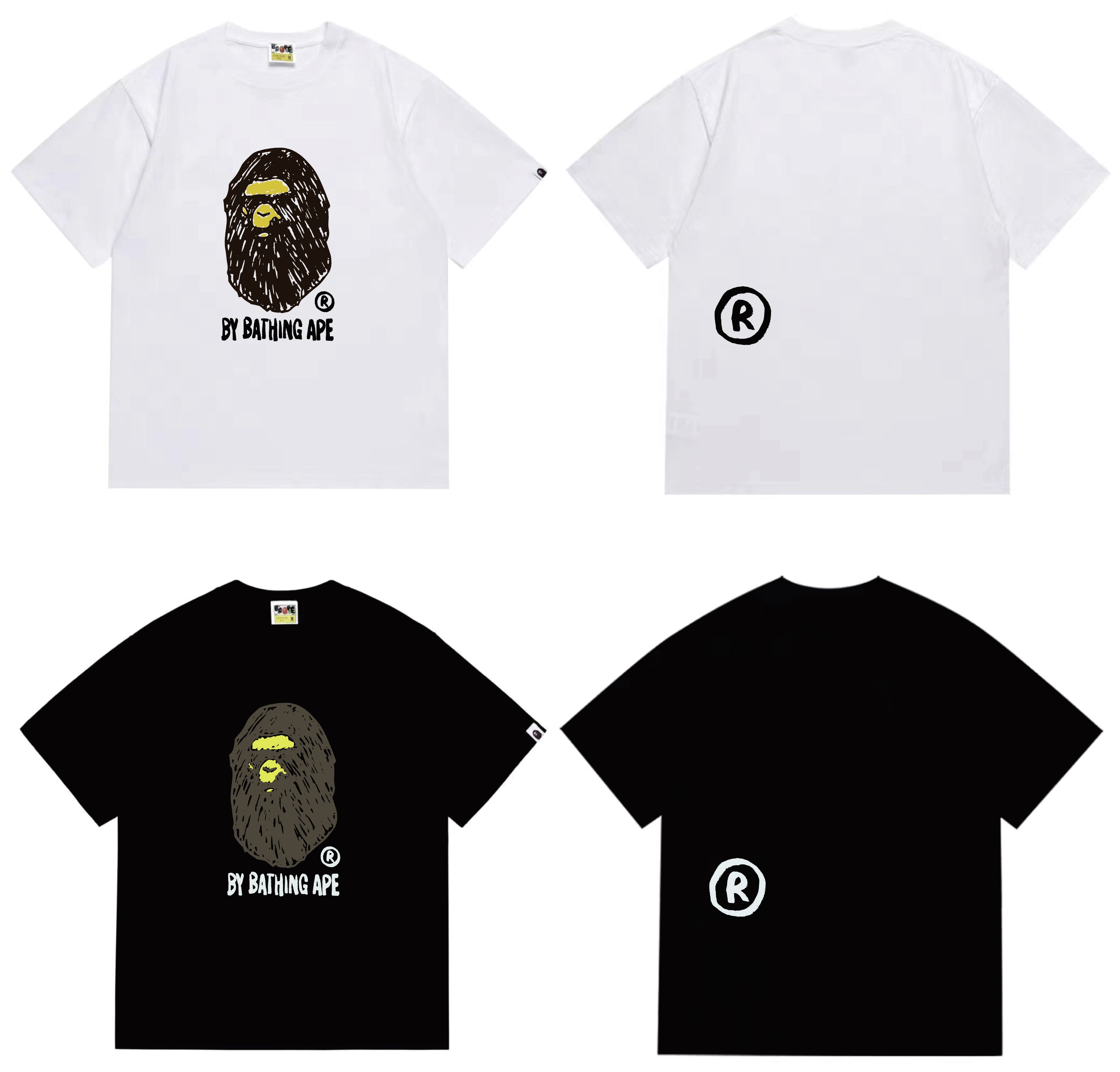 BAPE Ape Head Short Sleeve T-Shirt Style 241