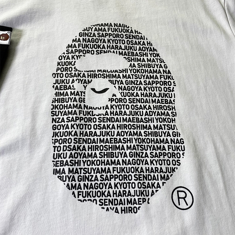 BAPE Ape Head Short Sleeve T-Shirt Style 2420