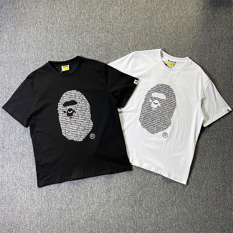 BAPE Ape Head Short Sleeve T-Shirt Style 2420
