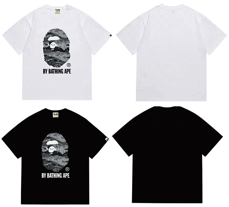 BAPE Ape Head Short Sleeve T-Shirt Style 242