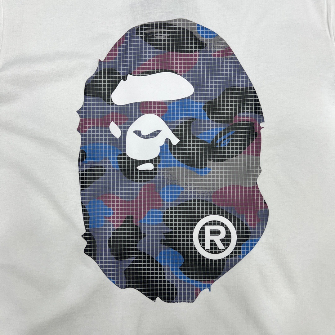BAPE Ape Head Short Sleeve T-Shirt Style 245